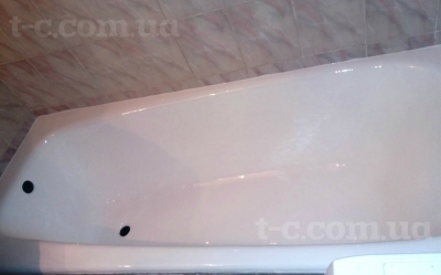 Реставрация эмали чугунной ванны в Фастове